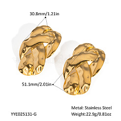 Европейские серьги-гвоздики из нержавеющей стали&nbsp;ST3667-1