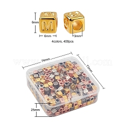 400шт 4 стильные пластиковые бусины ccb&nbsp;CCB-YW0001-06