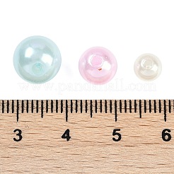 Абс пластиковые жемчужные бисера&nbsp;X-KY-G030-01B