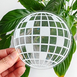 Водонепроницаемая электростатическая наклейка на окно из ПВХ PW-WG929DE-01