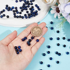 126шт натуральные бусины тигровый глаз G-SC0002-91