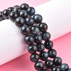 Природных тигровый глаз бисер нитей G-G448-10mm-19AB+