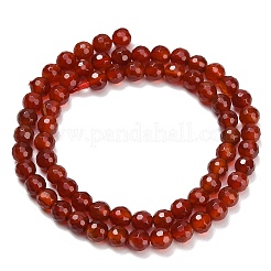 Природного сердолика нитей бисера&nbsp;G-C280-B10-6mm