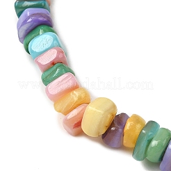 Браслеты из натуральных окрашенных пресноводных ракушек BJEW-JB12278