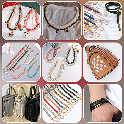 10м складной шнур из блестящей искусственной кожи&nbsp;OCOR-GF0004-11C