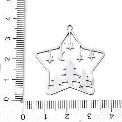 Рождество 201 подвески из нержавеющей стали&nbsp;LS-STAS-C156-01T-P