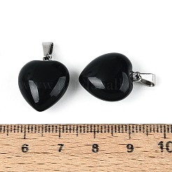 Природные подвески обсидиана&nbsp;G-T143-49A