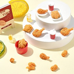 60 шт. 12 стиля миниатюрных украшений из смолы&nbsp;AJEW-CJ0001-76