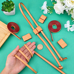 4 шт. шнурок из искусственной кожи для сумки-ведра&nbsp;AJEW-CL0001-30A