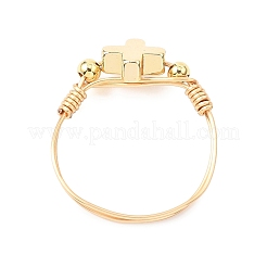 Кольца латуни пальца RJEW-JR00955