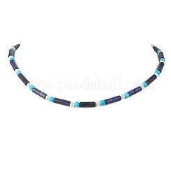 Ожерелья из натурального лазурита NJEW-JN05338-01
