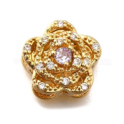 Многожильные звенья из латуни с паве из кубического циркония KK-F913-10G