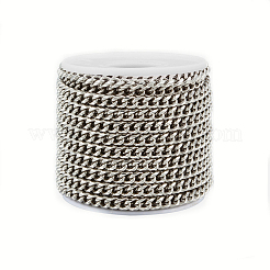 Устойчивые к потускнению кубинские звенья из нержавеющей стали 201 CHS-L020-008P