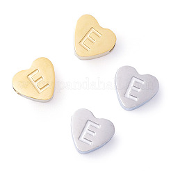 4шт 2 цвета бусины из нержавеющей стали STAS-TA0002-73