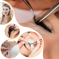 2 шт. 2-х стильный инструмент для разделения ресниц из нержавеющей стали 410 AJEW-UN0001-55