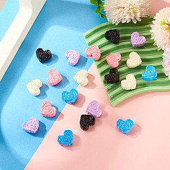 20 шт. 5 цвета непрозрачные акриловые бусины&nbsp;OACR-TA0002-76