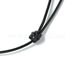 Природные и синтетические драгоценный кулон ожерелье NJEW-C046-02