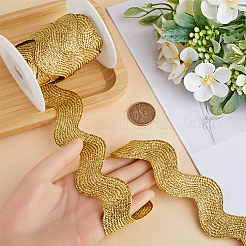 Лента из полиэстера с волнистой бахромой длиной 5 ярд. OCOR-GF0003-45B