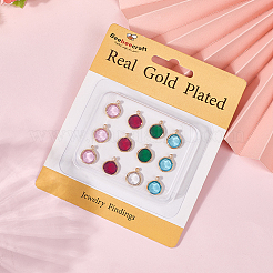 15шт 5 цвета k9 стеклянные подвески&nbsp;GLAA-BBC0001-11A