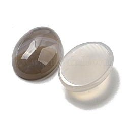 Природный серый агат драгоценных камней кабошоны G-C115-01A-26