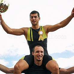 12 шт. железные значки в форме наградной ленты&nbsp;JEWB-CP0001-52