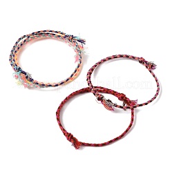 Изготовление браслета из хлопка 5шт. BJEW-FS00023