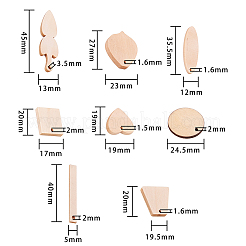 Древесины подвески WOOD-PH0008-44