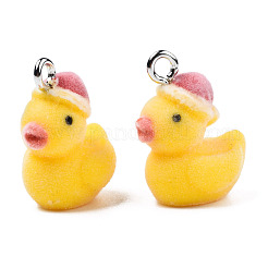 Кулоны из флокированной смолы RESI-N032-01P