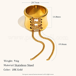 Открытые кольца манжеты из хирургической нержавеющей стали 316&nbsp;FS-WG81EDE-03