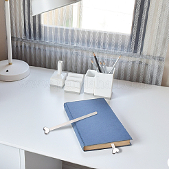 4 шт. 2-х цветные закладки из нержавеющей стали 201 AJEW-CP0005-79