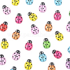 120 шт. прозрачных кабошонов из смолы в виде насекомых CRES-FS0001-30