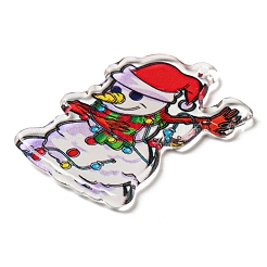 Акриловые подвески на рождественскую тематику MACR-C024-05B