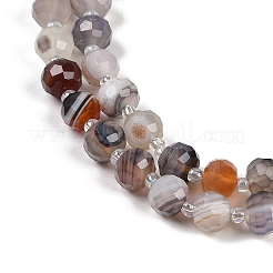 Природные Ботсвана агат бисер нитей G-H057-A05-01