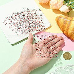 6 лист 2 стилей ПВХ наклейки для ногтей MRMJ-CJ0001-27