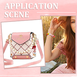 180шт 6 цвета окрашенные бусины из натурального дерева WOOD-SP0001-08B