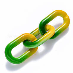 Двухцветные непрозрачные акриловые кольца OACR-S036-006B-M05