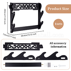 Деревянная подставка для катаны для меча DIY-WH0581-83