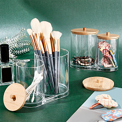 2шт пластик с деревянными контейнерами CON-NB0001-76