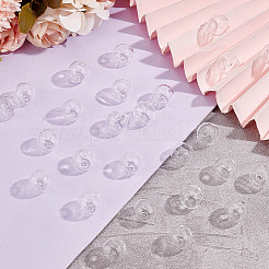 30 шт. бусины-шарики из дутого стекла ручной работы с двумя отверстиями GLAA-GO0001-12A