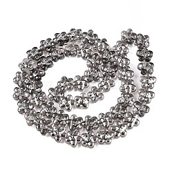 Стеклянные бусины с гальваническим покрытием &nbsp;EGLA-T028-02I