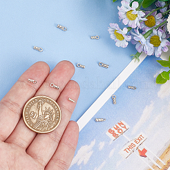 18 шт. 3 стиля 925 наконечника для шнура из стерлингового серебра STER-PH0002-11