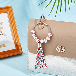 Подвески из искусственной кожи с кисточками AJEW-WH20011-20D