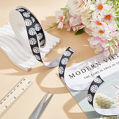 20 ярдовая полиэстеровая волейбольная лента с принтом спортивных мячей и корсажной лентой OCOR-WH0085-75A-01