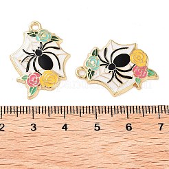 Подвески из эмали из сплава с покрытием на тему Хэллоуина FIND-Q099-02E-G