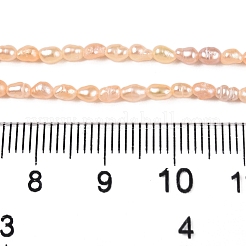 Нити из натурального культивированного пресноводного жемчуга PEAR-N012-02H-01