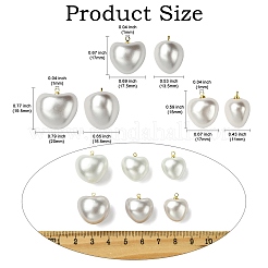 6 шт. 6 стили подвесок из ракушек и жемчуга&nbsp;KK-CJ0003-73