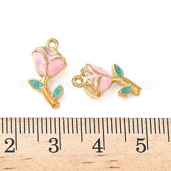 Подвески из нержавеющей стали 304 с эмалью&nbsp;STAS-I346-17G-02B