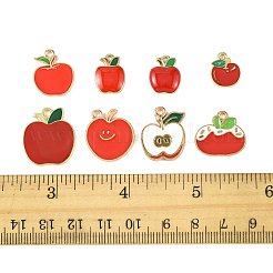 32шт 8 стиля подвески из сплава с эмалью&nbsp;ENAM-FS0004-16