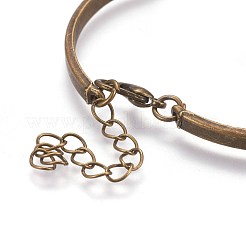 Сплав браслет материалы MAK-WH0005-01AB