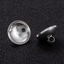 Кулон поручитель с колпачком из латунного бисера KK-H759-30B-S